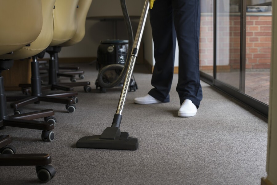 Commercial carpet cleaning by Scrub Squad